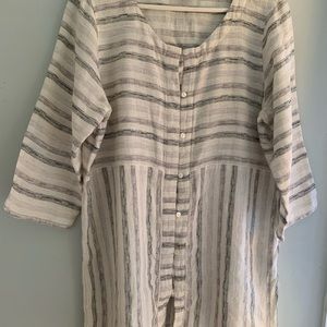JJill linen tunic top